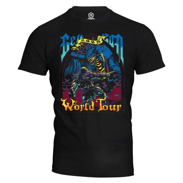 Roll A Crit Gen Con World Tour 2025 T-shirt katoen