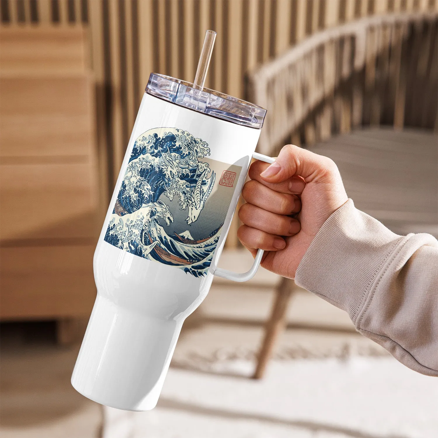 Roll A Crit Great Dragon Wave reismok rvs 740 ml