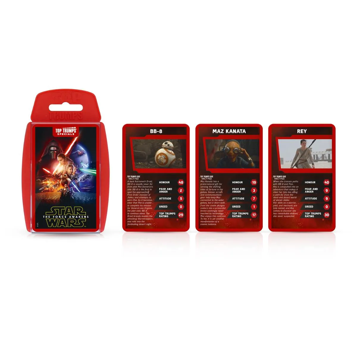 Top Trumps Star Wars The Force Awakens kaartspel Episode 7