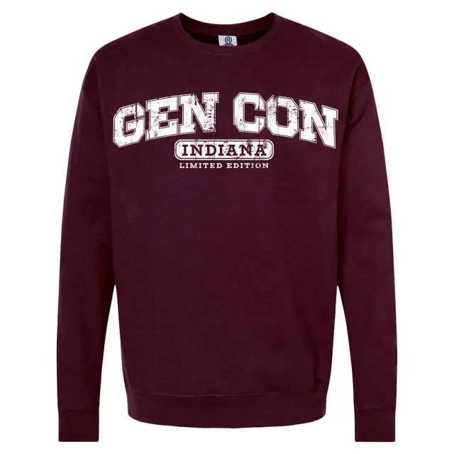 Roll A Crit Gen Con University 2025 sweater distressed katoen