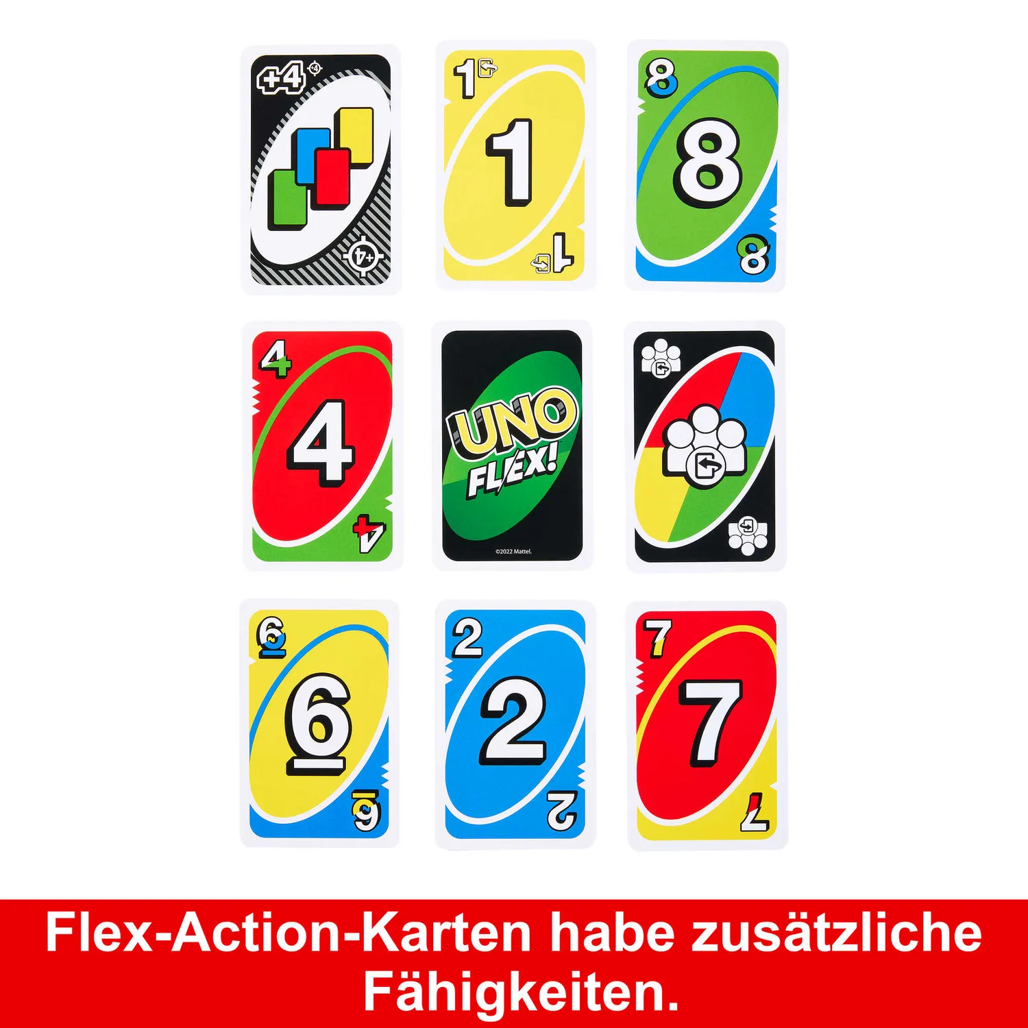 UNO Flex kaartspel met flex-kaarten