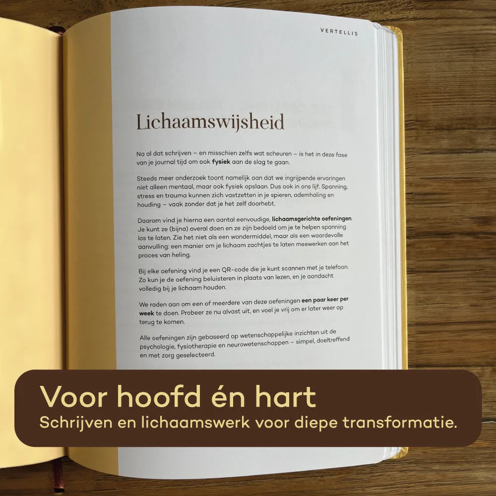 Vertellis Heling Journal dagboek met gratis deck