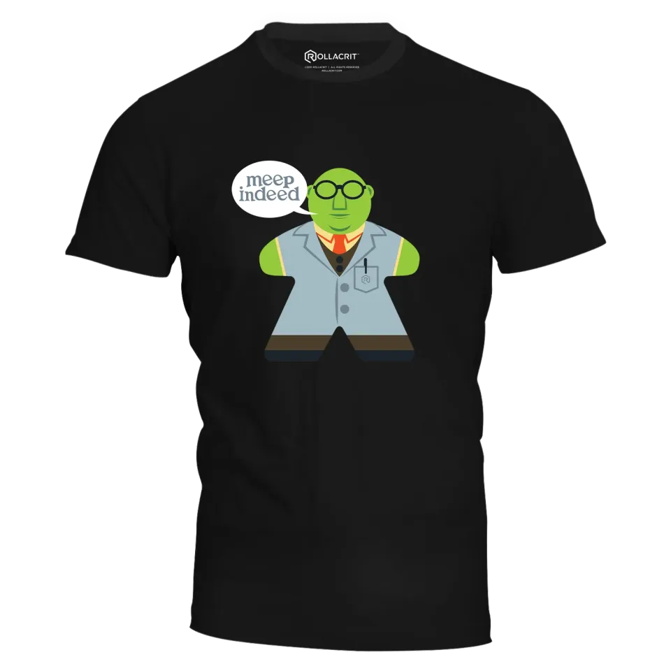 Roll A Crit Mupple Meeple Indeed T-shirt katoen