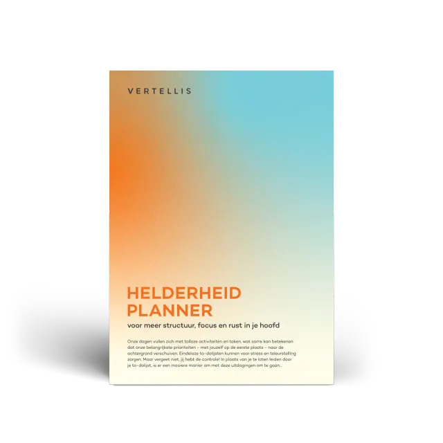 Vertellis Helderheid Planner focus en rust