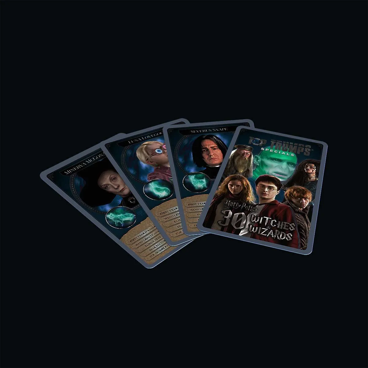 Top Trumps Harry Potter 30 Witches Wizards kaartspel tin