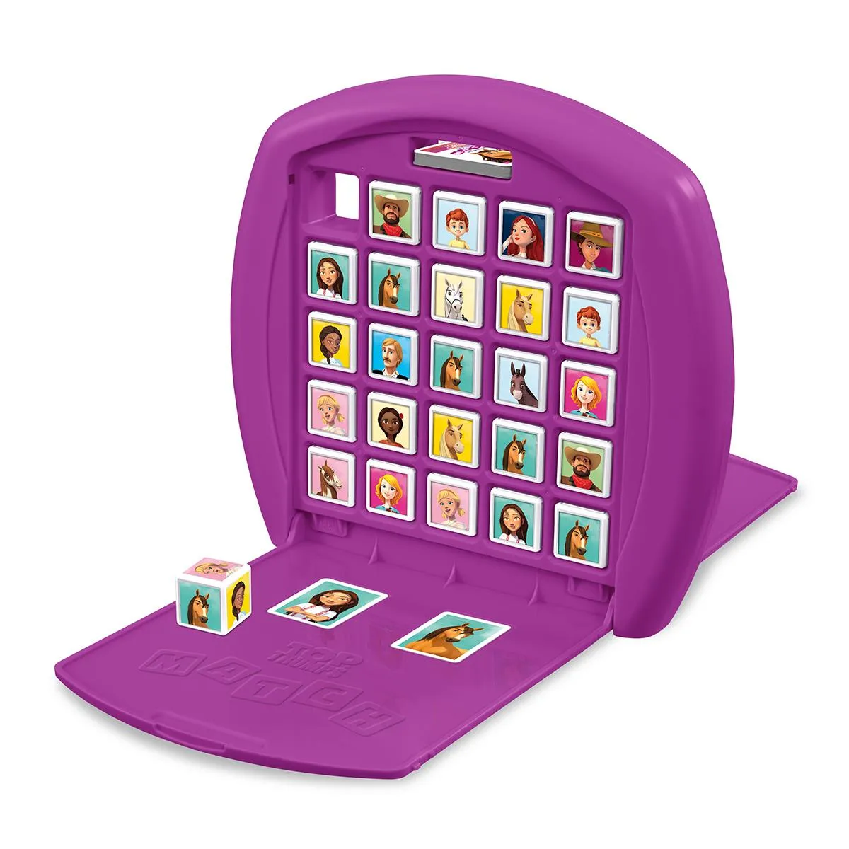 Top Trumps Match Spirit kubusspel 5 op een rij paarden