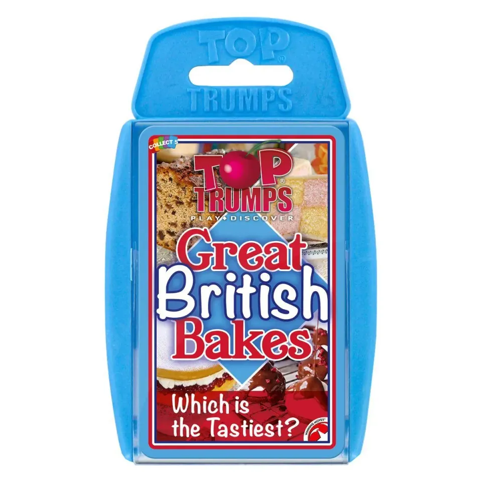 Top Trumps Great British Bakes kaartspel 30 kaarten