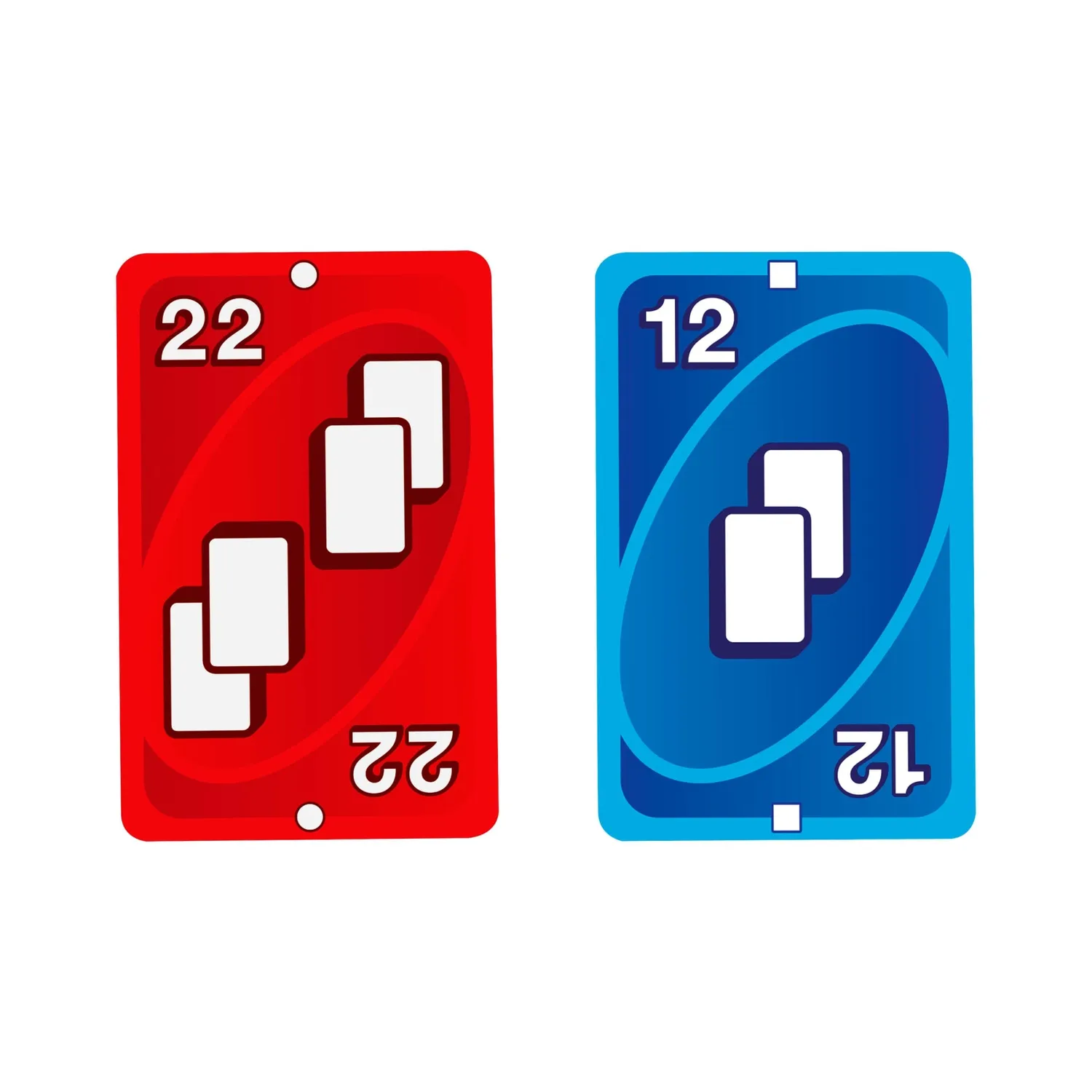 UNO Zero kaartspel met scoreblok 2-8 spelers