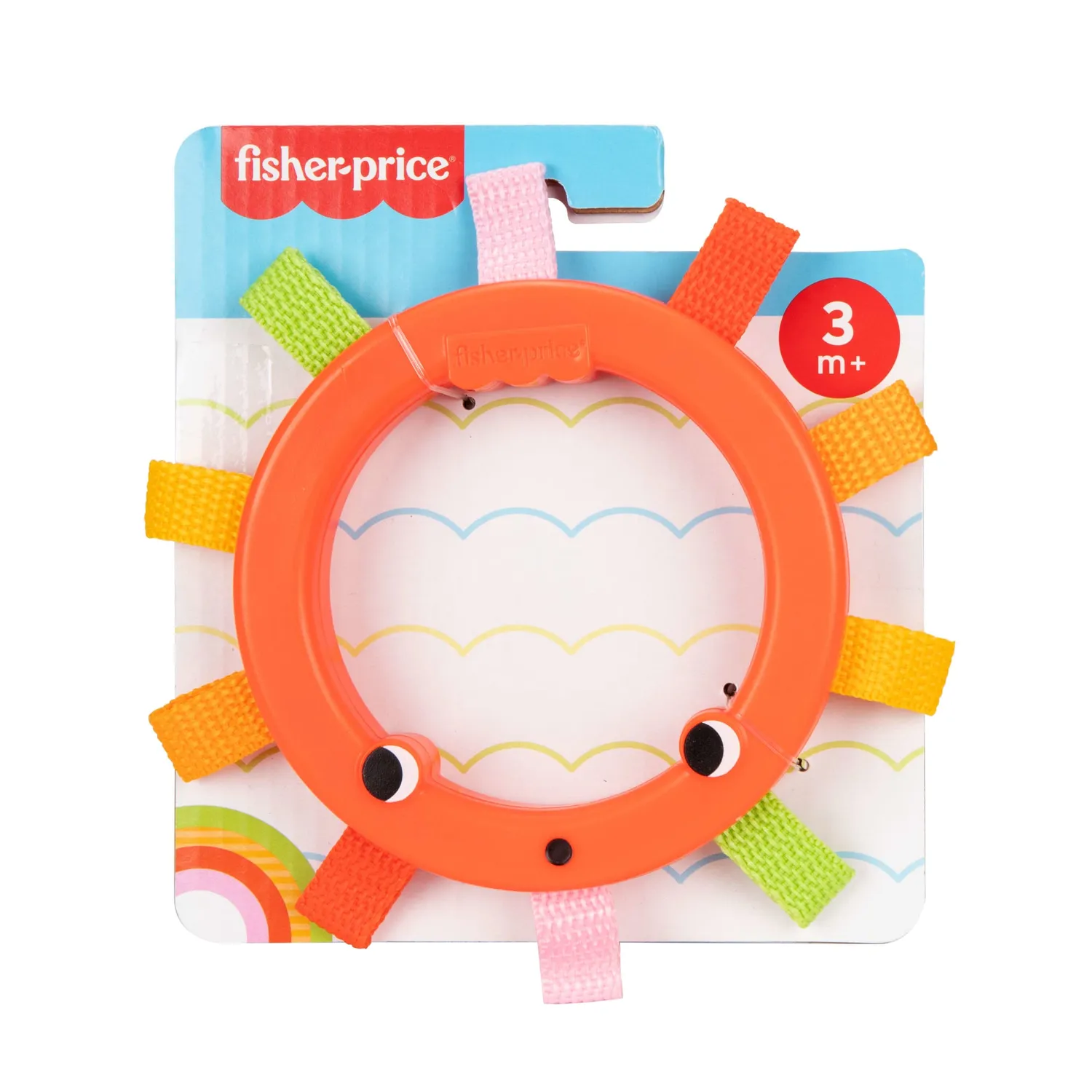 Fisher-Price Activiteitenringen sensorisch grijpspeelgoed 4 stuks