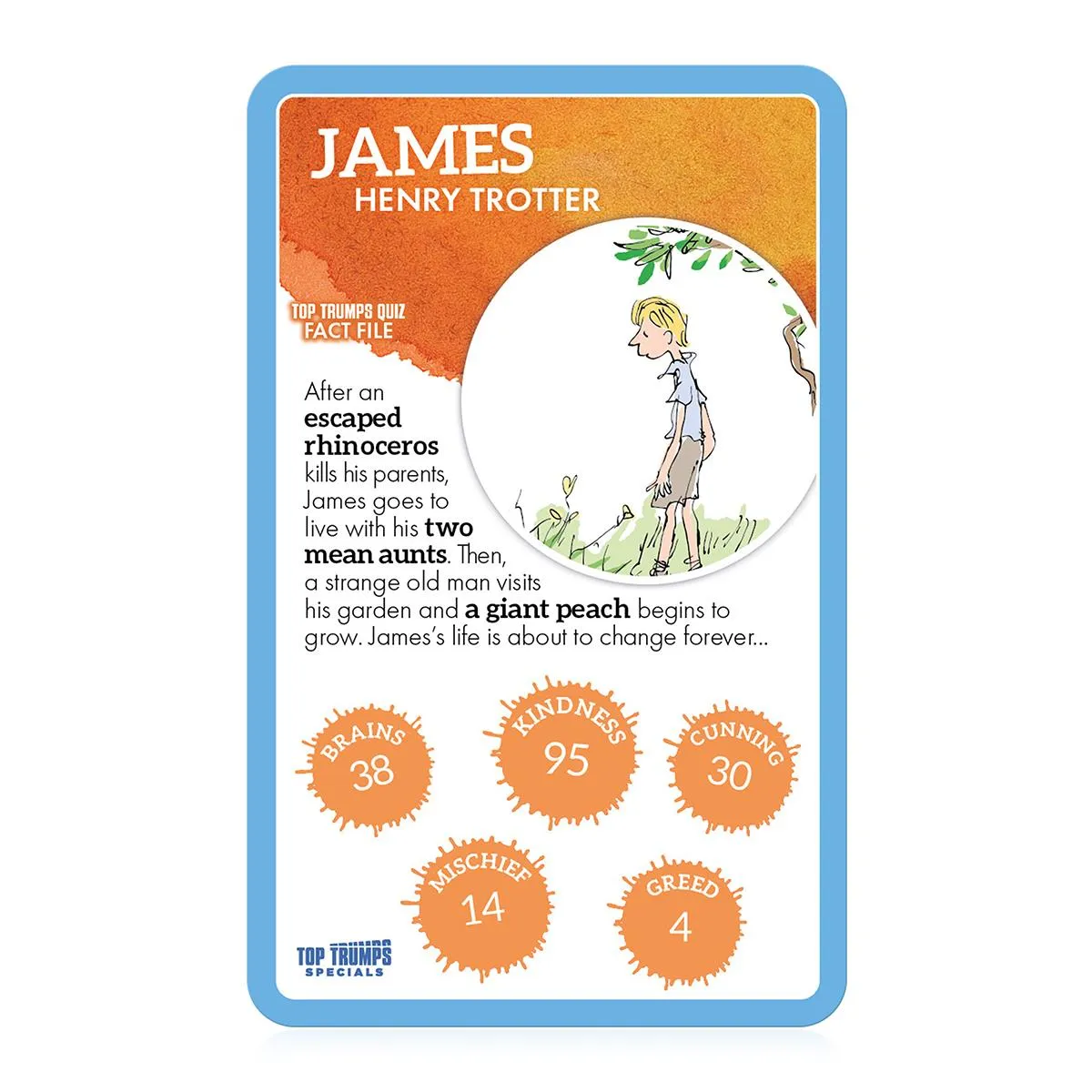 Top Trumps Roald Dahl Vol 2 kaartspel 30 kaarten