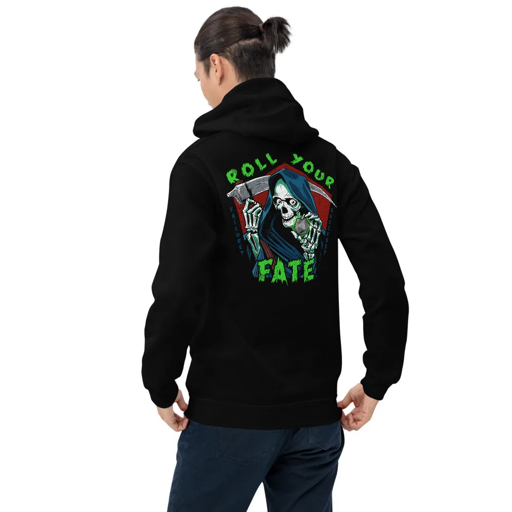 Roll A Crit Roll Your Fate hoodie unisex katoenmix