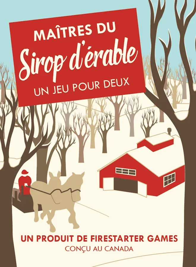 Reforest Sirop d’érable kaartspel groothandel Frans