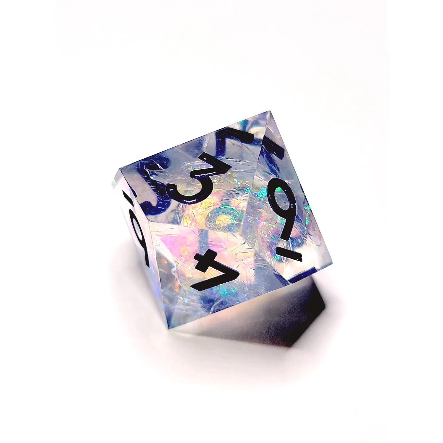 Roll A Crit Noble Crystal dobbelstenenset 7-delig sharp edge