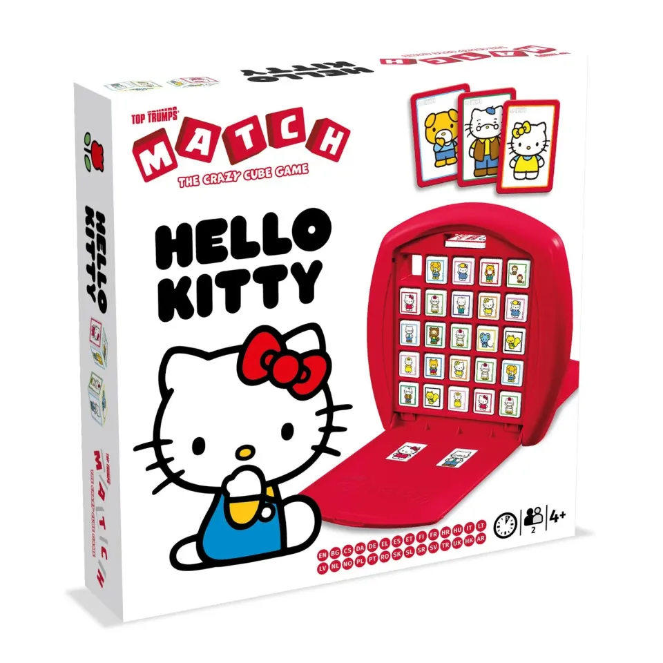 Top Trumps Match Hello Kitty kubusspel 5 op een rij