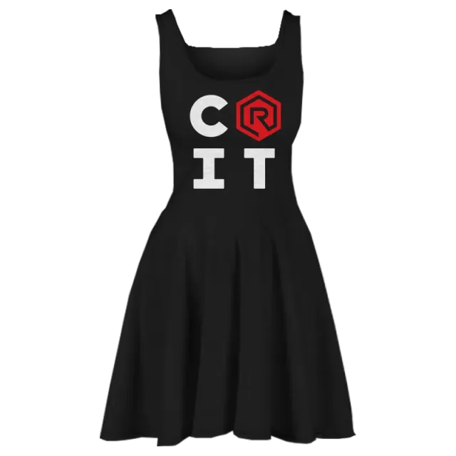 Roll A Crit CRIT skater jurk dames elastisch