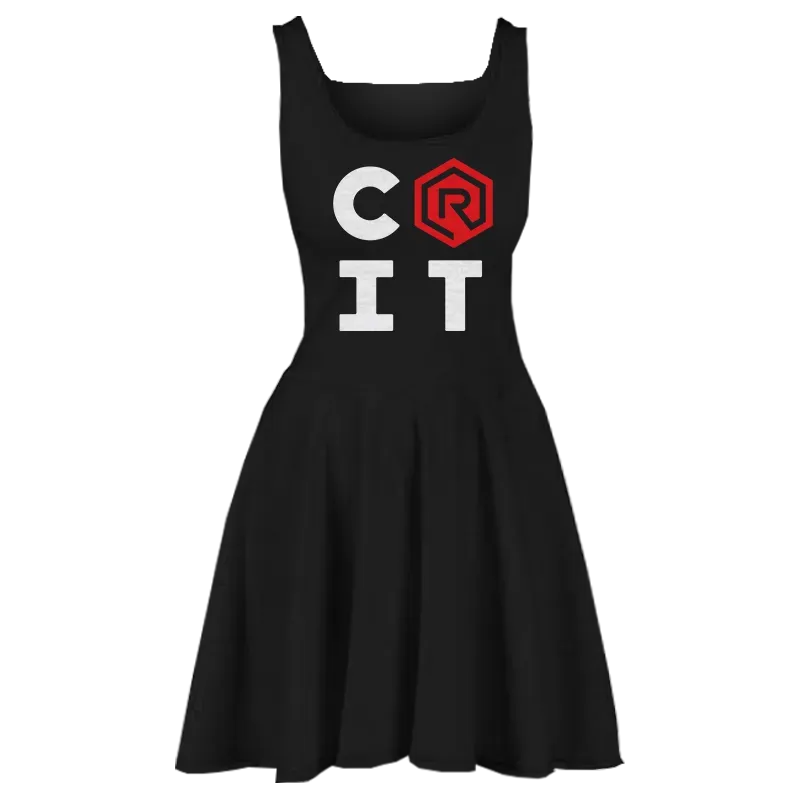 Roll A Crit CRIT skater jurk dames elastisch