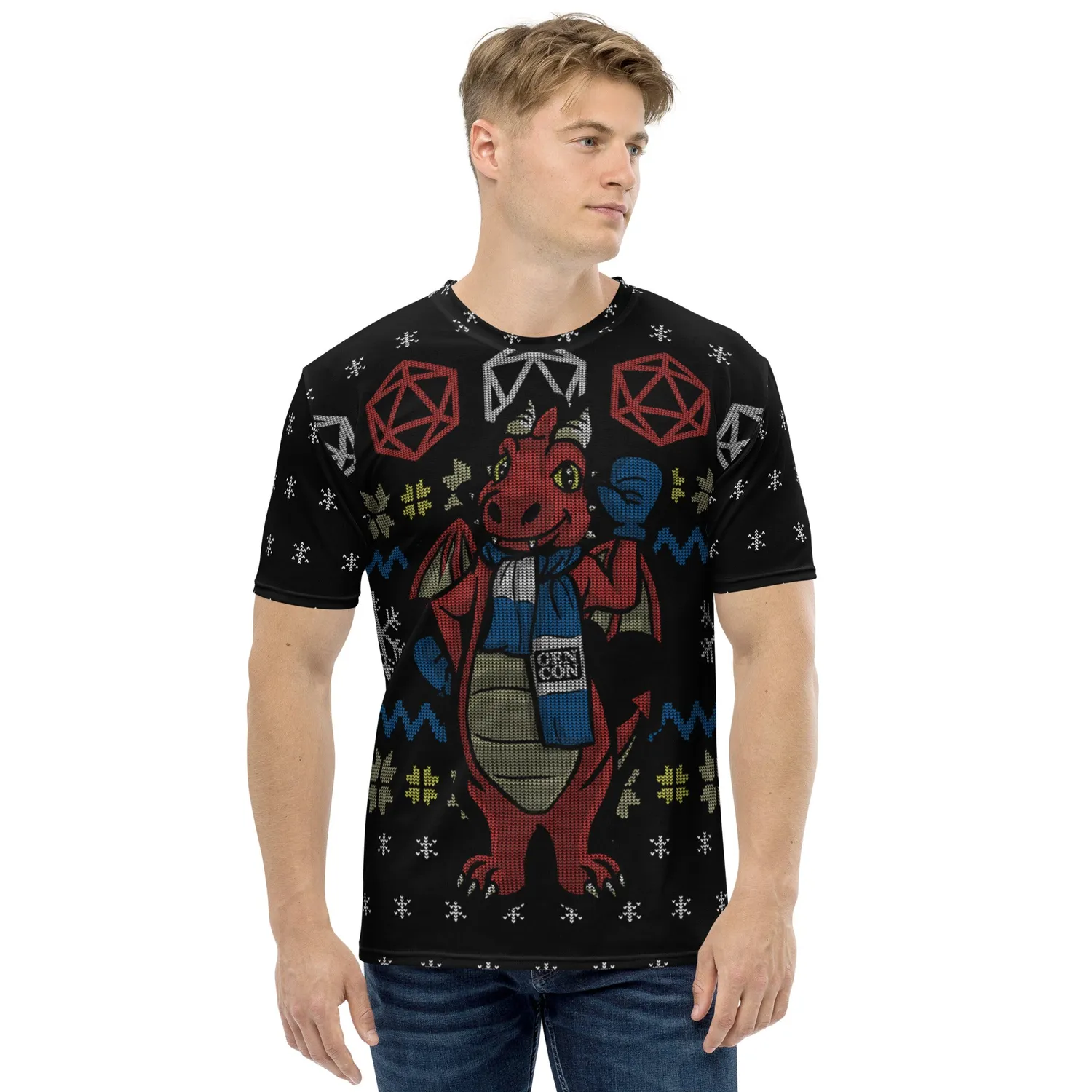 Gen Con Genevieve Holiday shirt all-over print winter