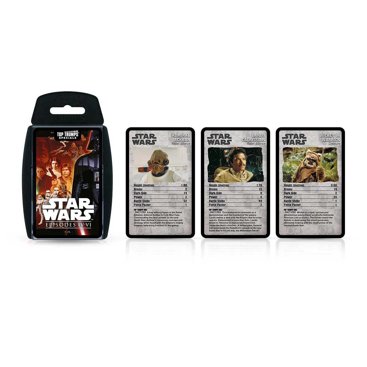 Top Trumps Star Wars Episodes 4-6 kaartspel klassieke saga