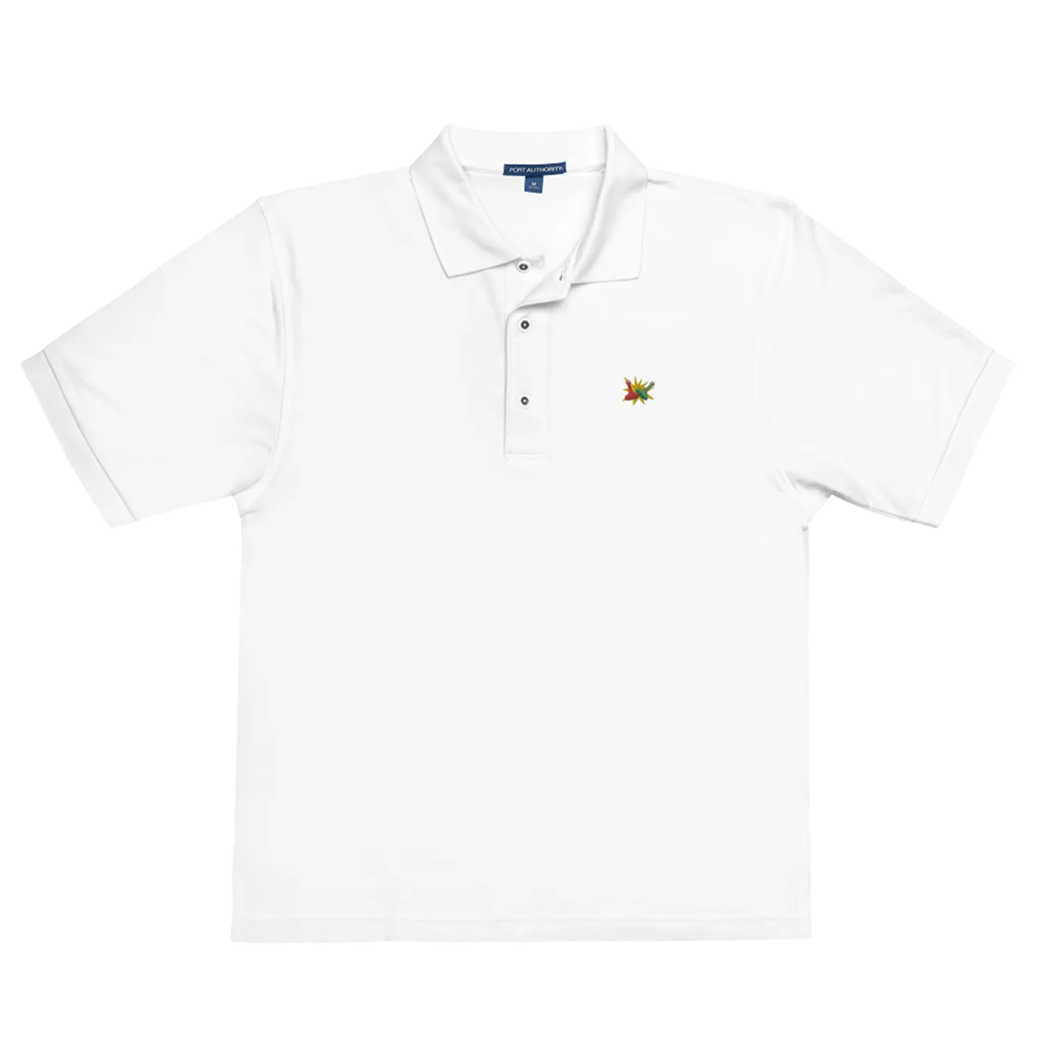 Rollacrit My Bad polo zwart maat M borduursel