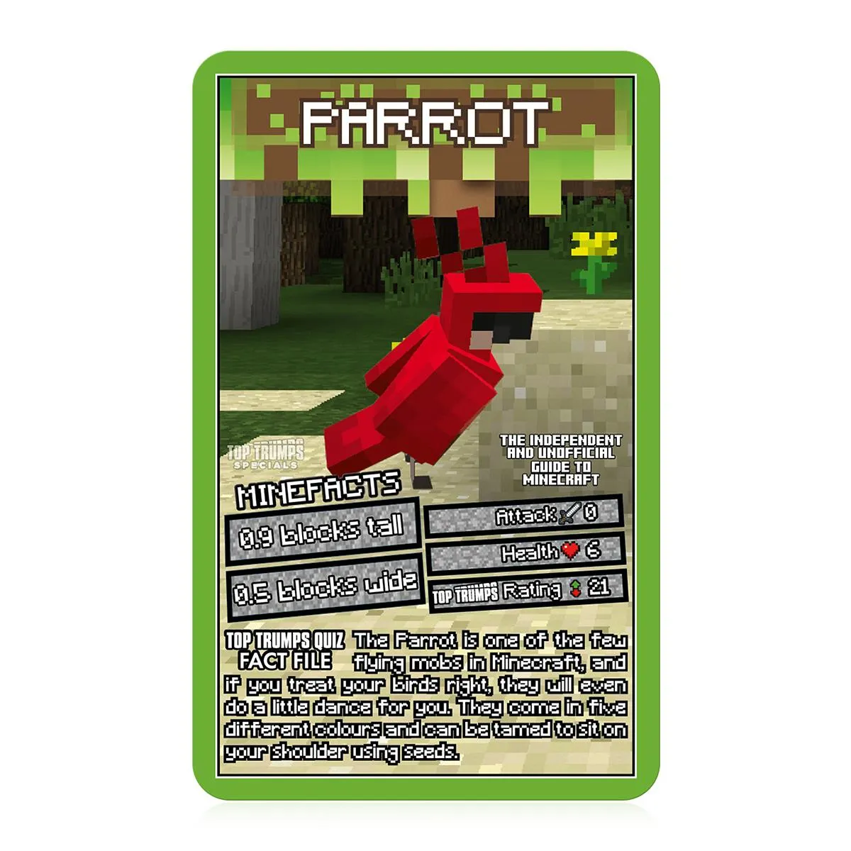 Top Trumps Guide to Minecraft kaartspel 30 kaarten