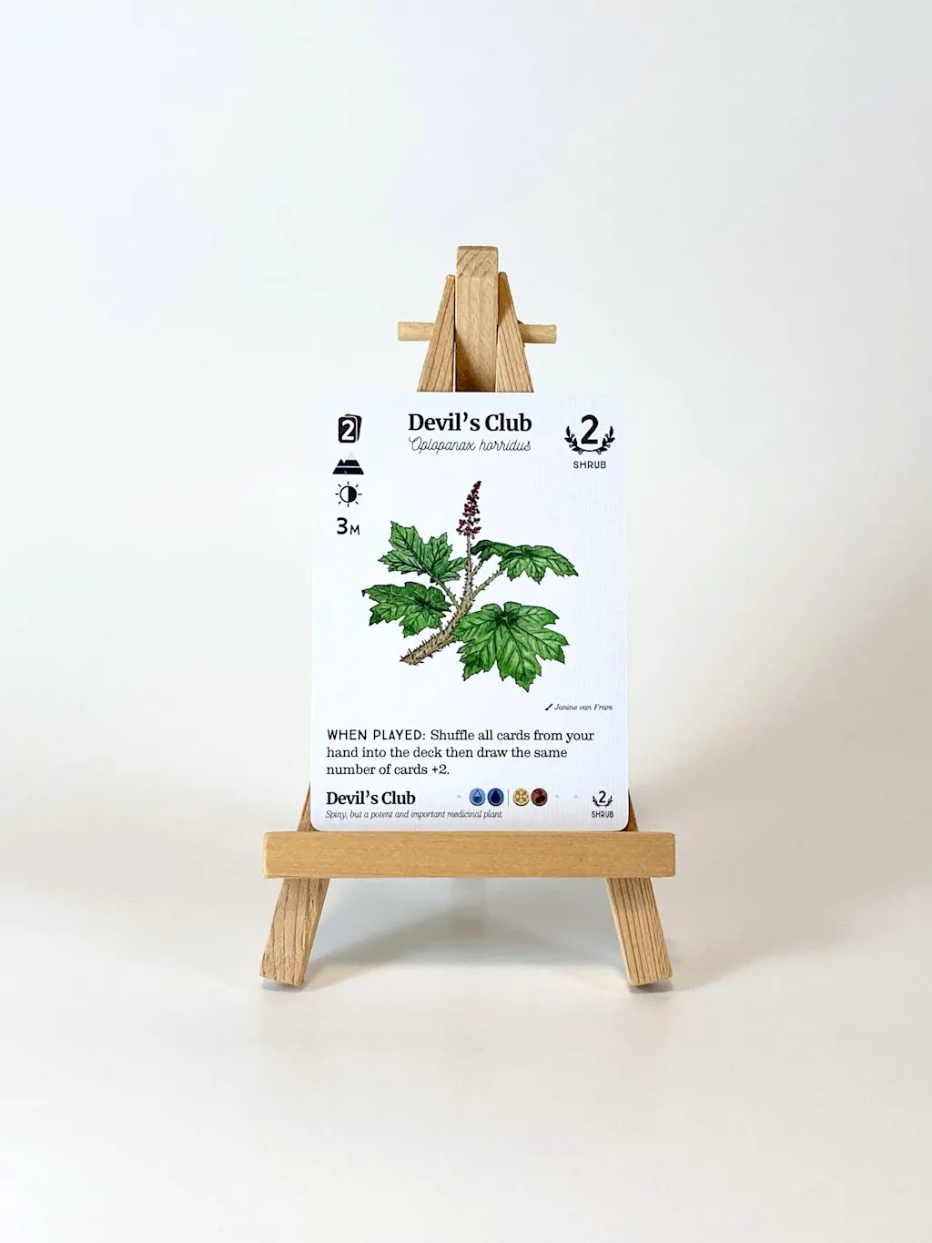 Reforest basis kaartspel bos tableau engine-building