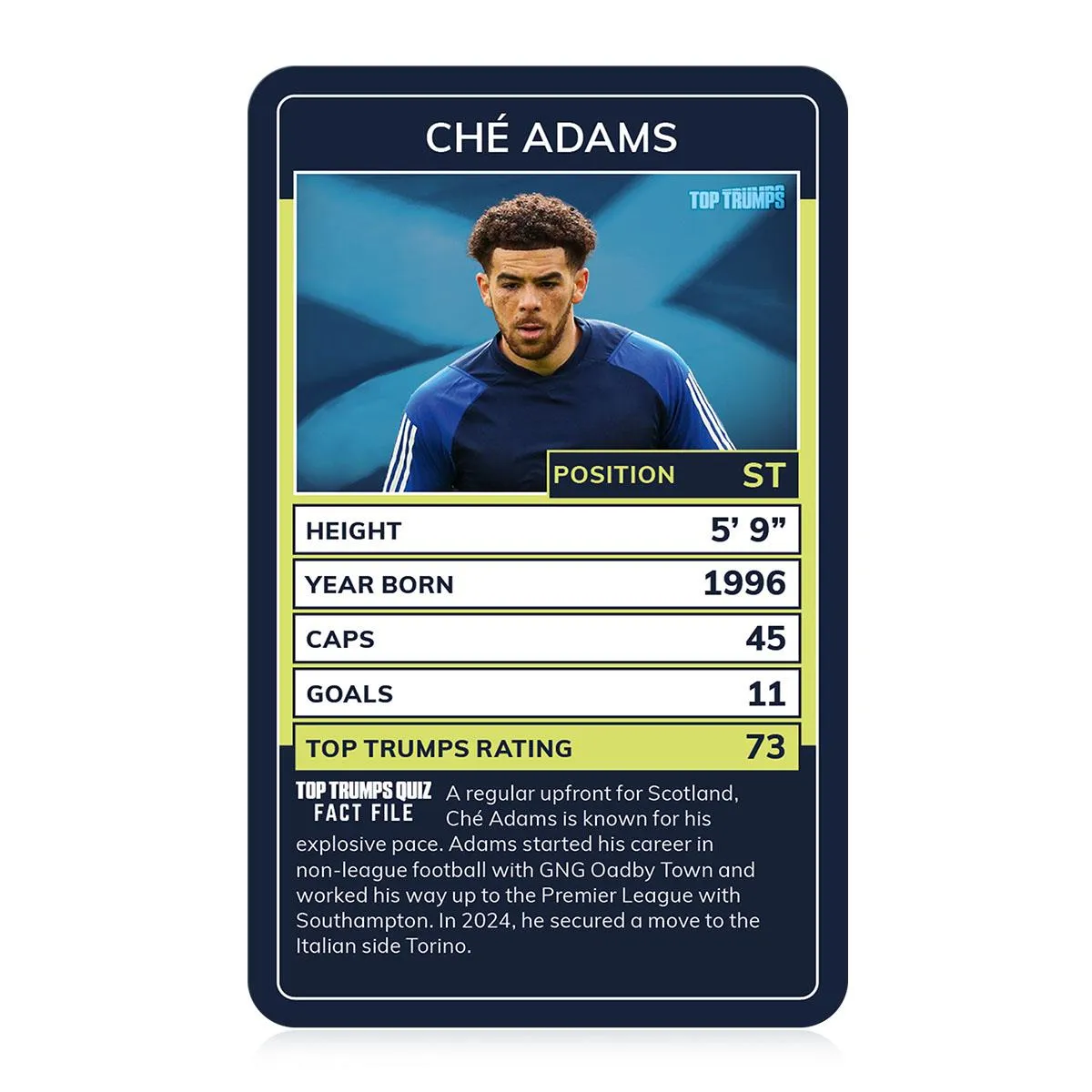 Top Trumps Scottish Football Stars kaartspel 30 kaarten