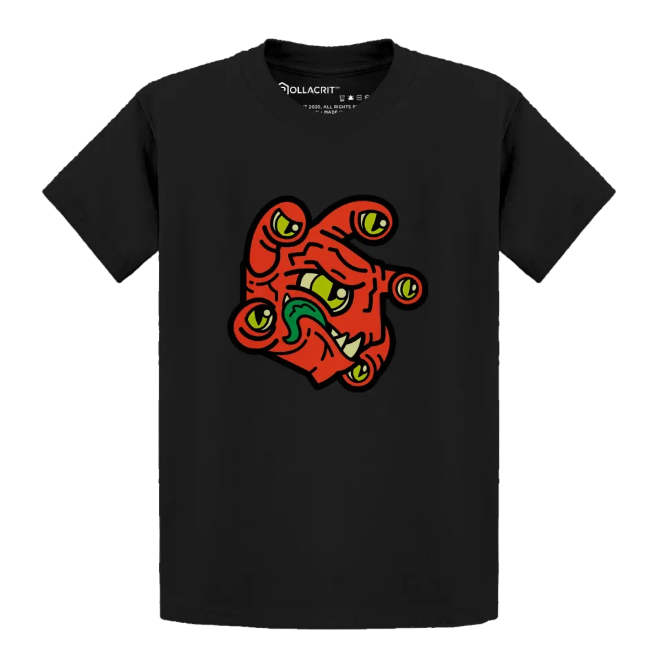 Roll A Crit Eye Tyrant peuter T-shirt katoen