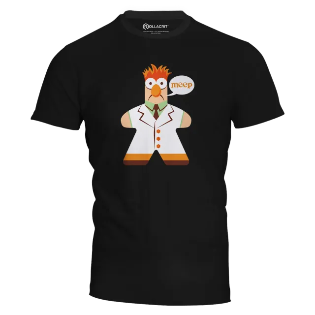 Roll A Crit Mupple Meeple T-shirt unisex katoen