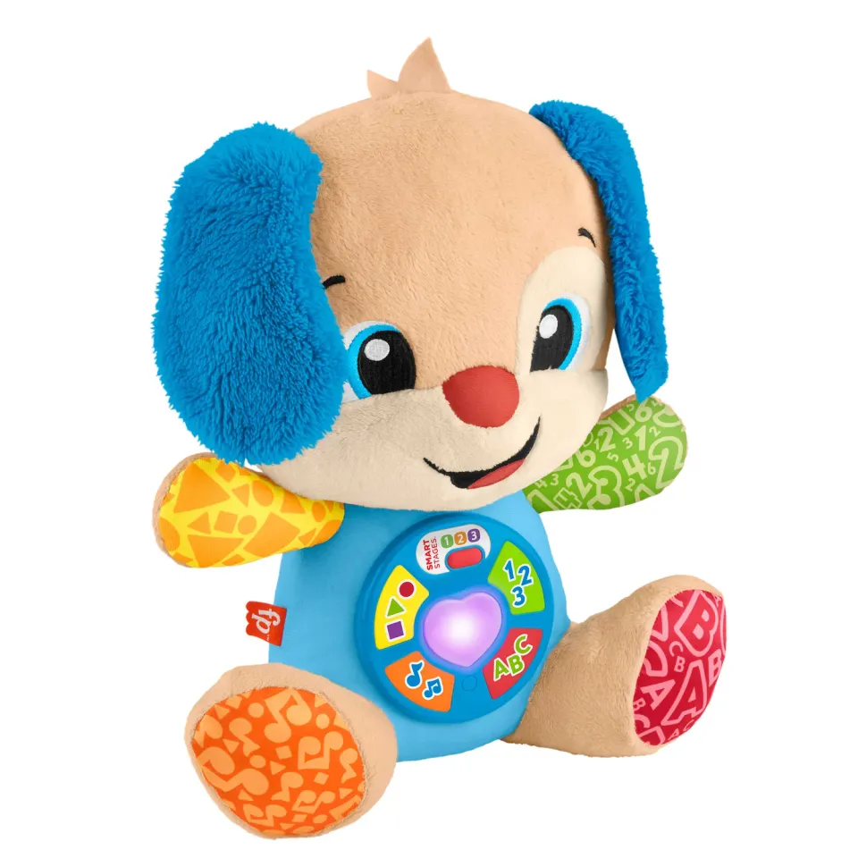 Fisher-Price Smart Stages educatieve hond knuffel muziek