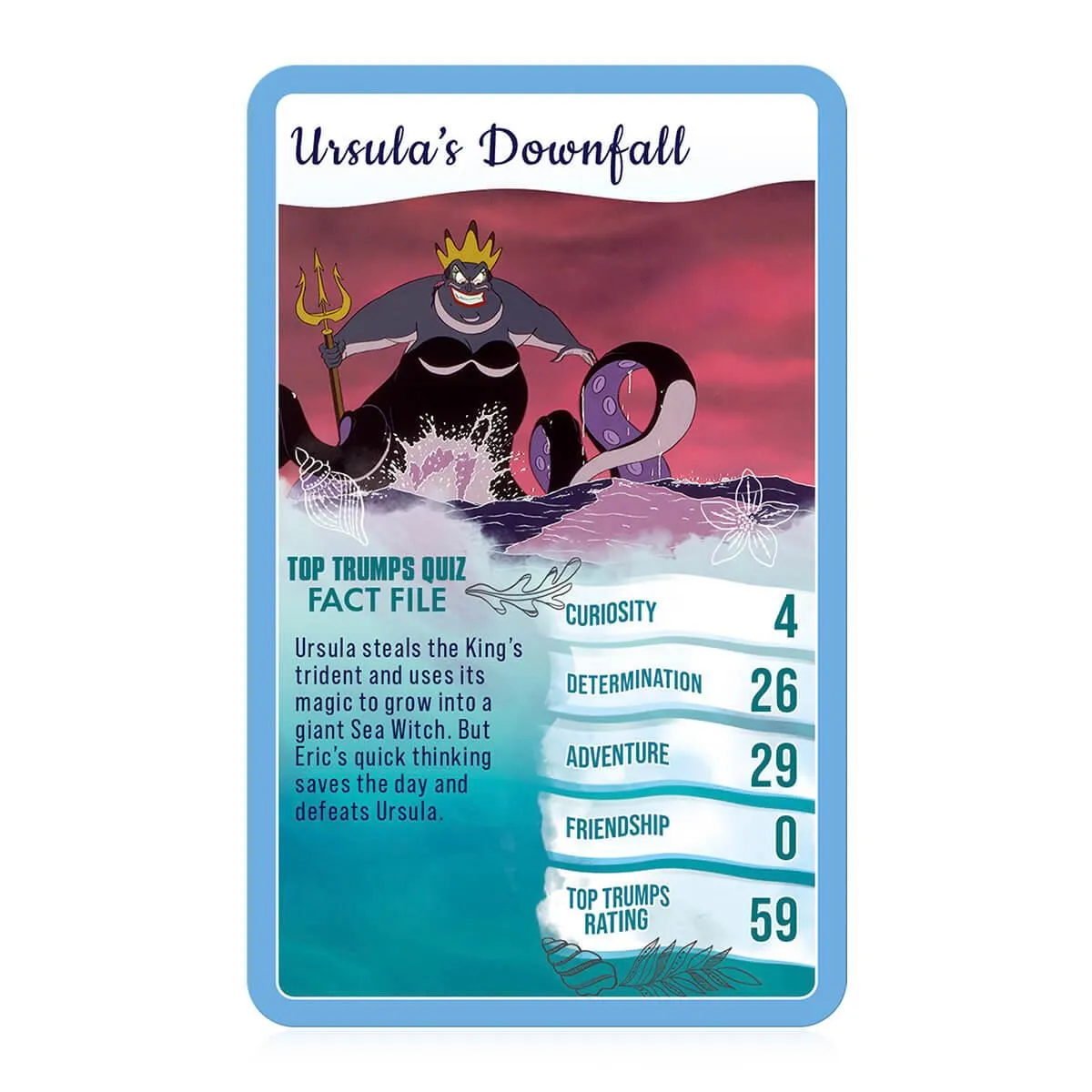 Top Trumps Kleine Zeemeermin kaartspel 30 scènes Disney