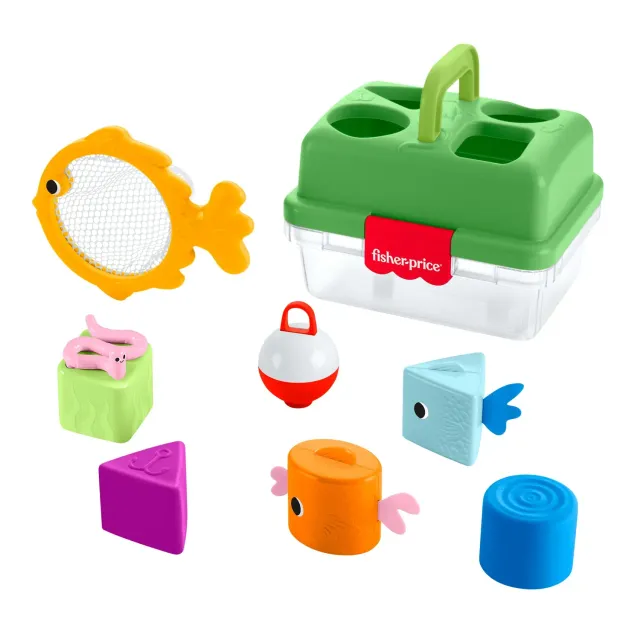 Fisher-Price Friendship Forest sorteerdoos vormenstoof visspel
