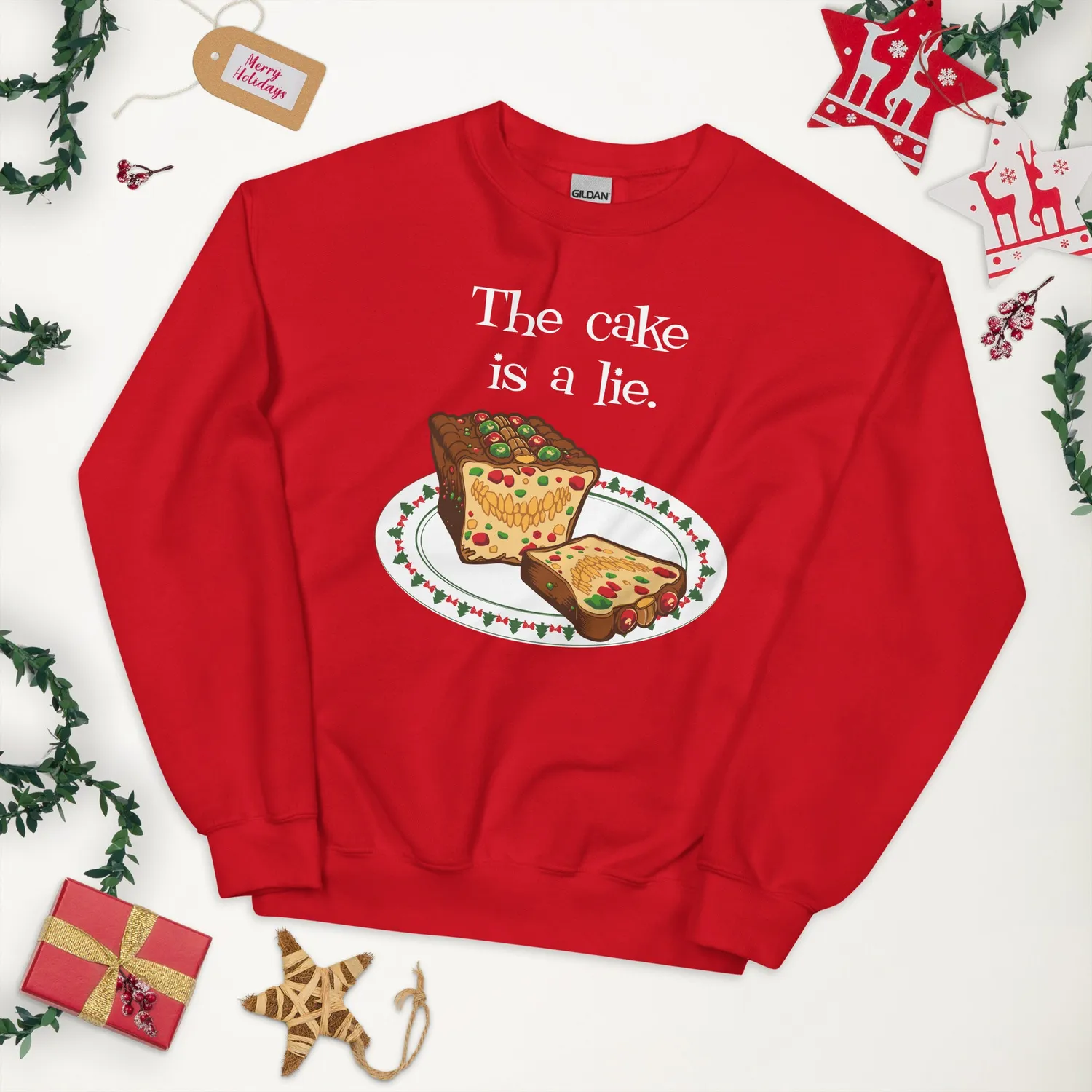 Rollacrit Mimic Fruitcake Sweatshirt unisex