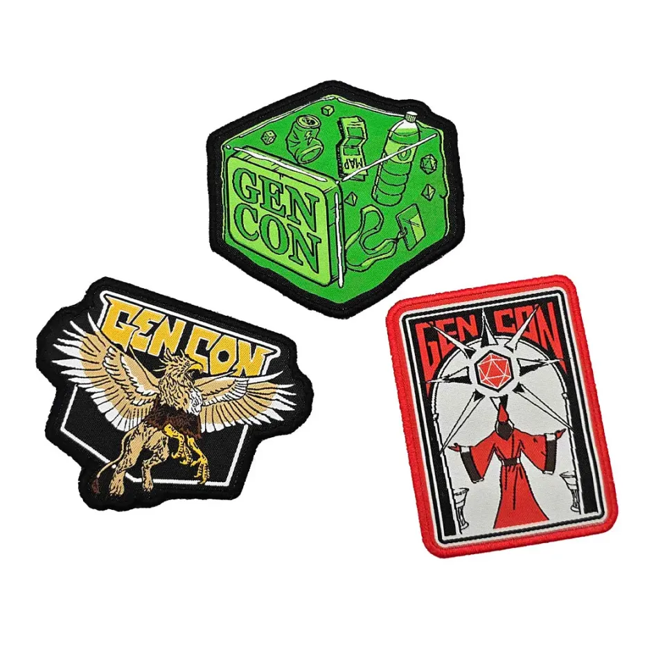 Gen Con Best of Vol. 1 patch set 3 stuks polyester