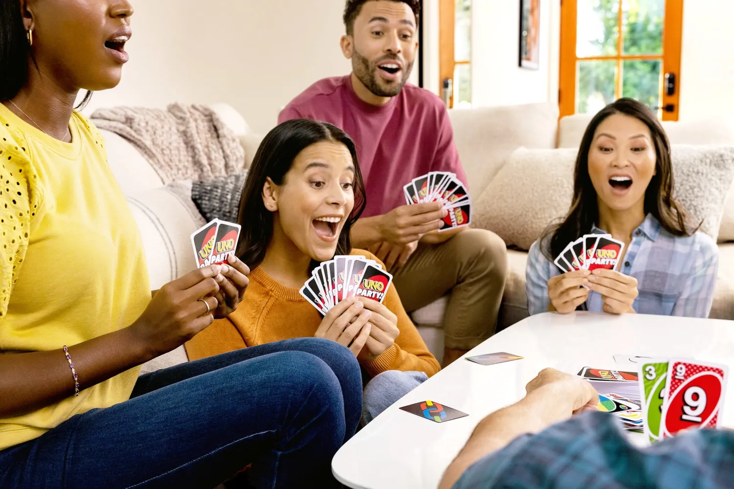 UNO Party! kaartspel 6-14 spelers 7+ jaar