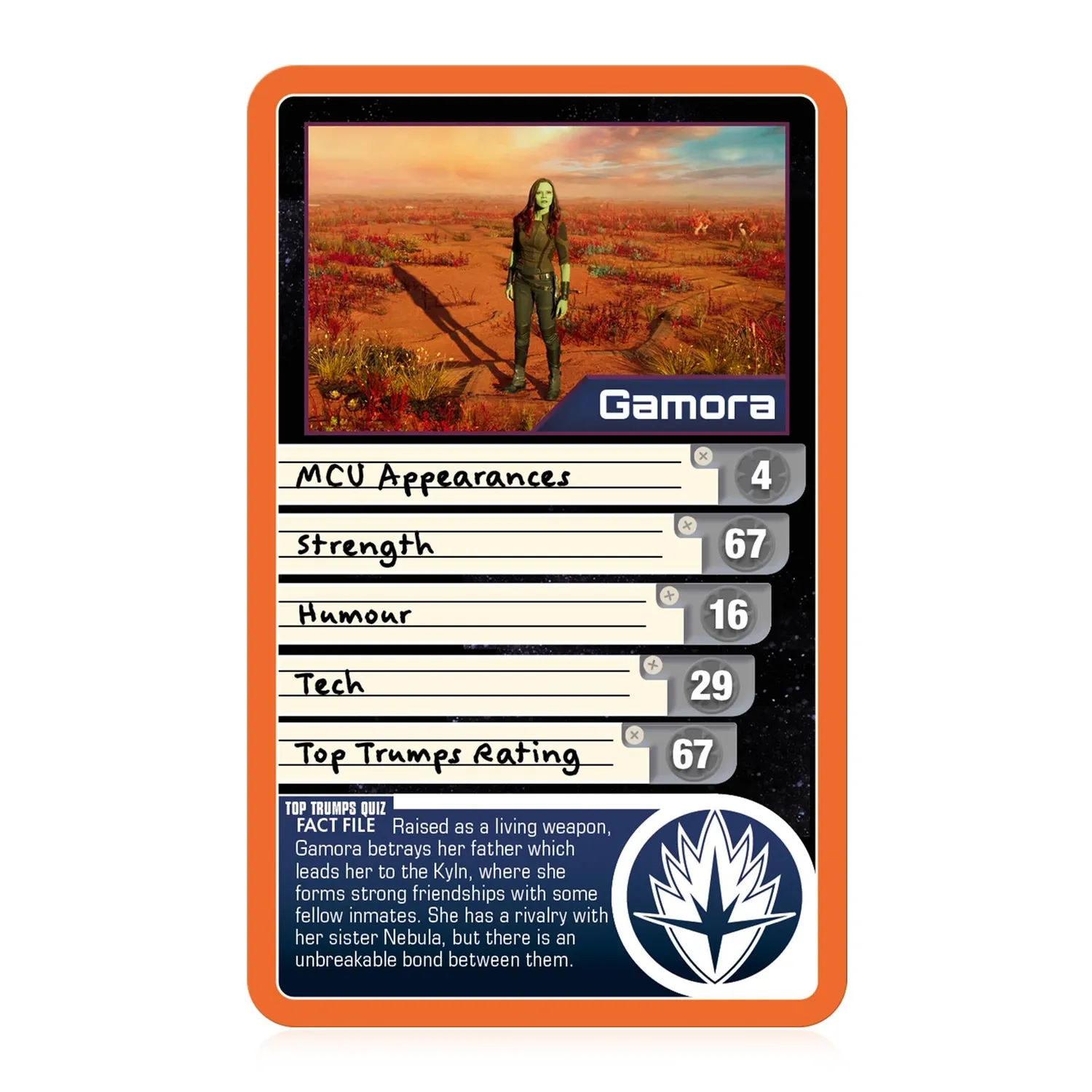 Top Trumps Guardians of the Galaxy kaartspel 30 kaarten marvel