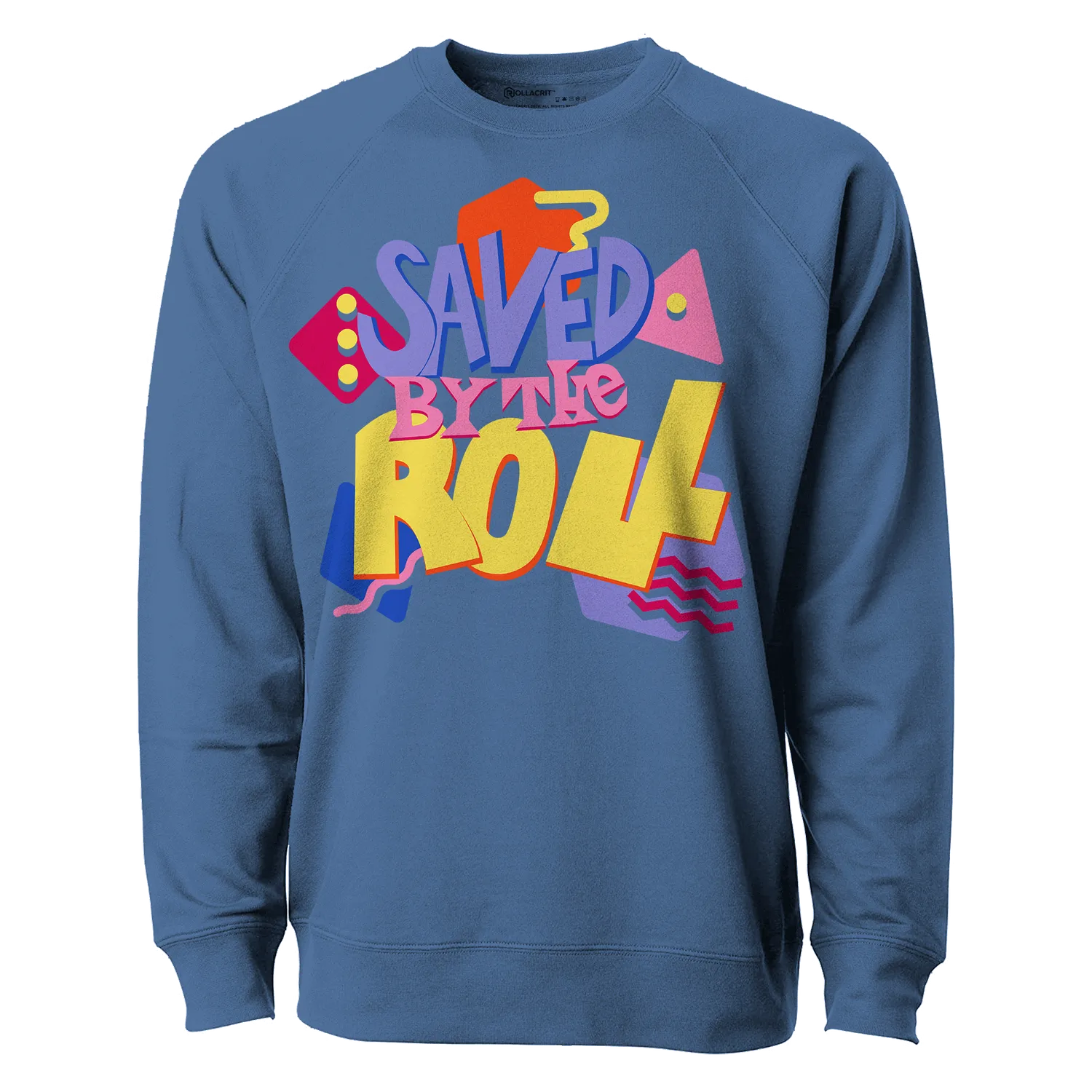 Roll A Crit Saved by the Roll sweater katoen uniseks