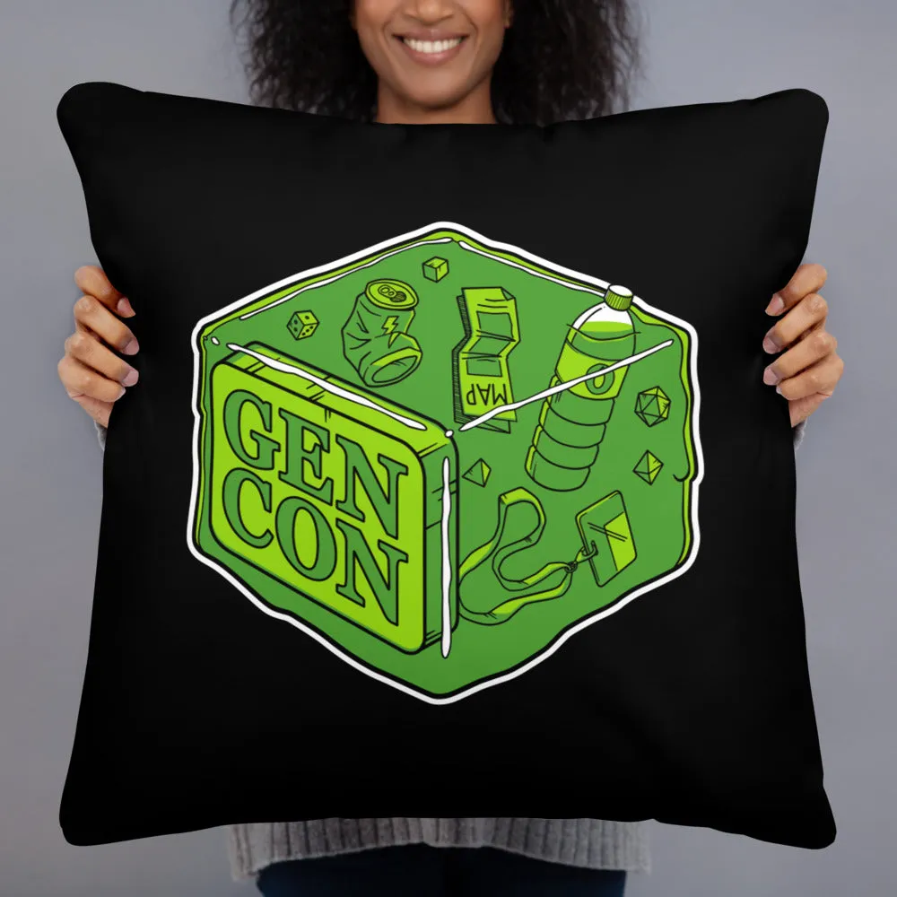 Roll A Crit Gen Con Gelatinous Cube kussen polyester