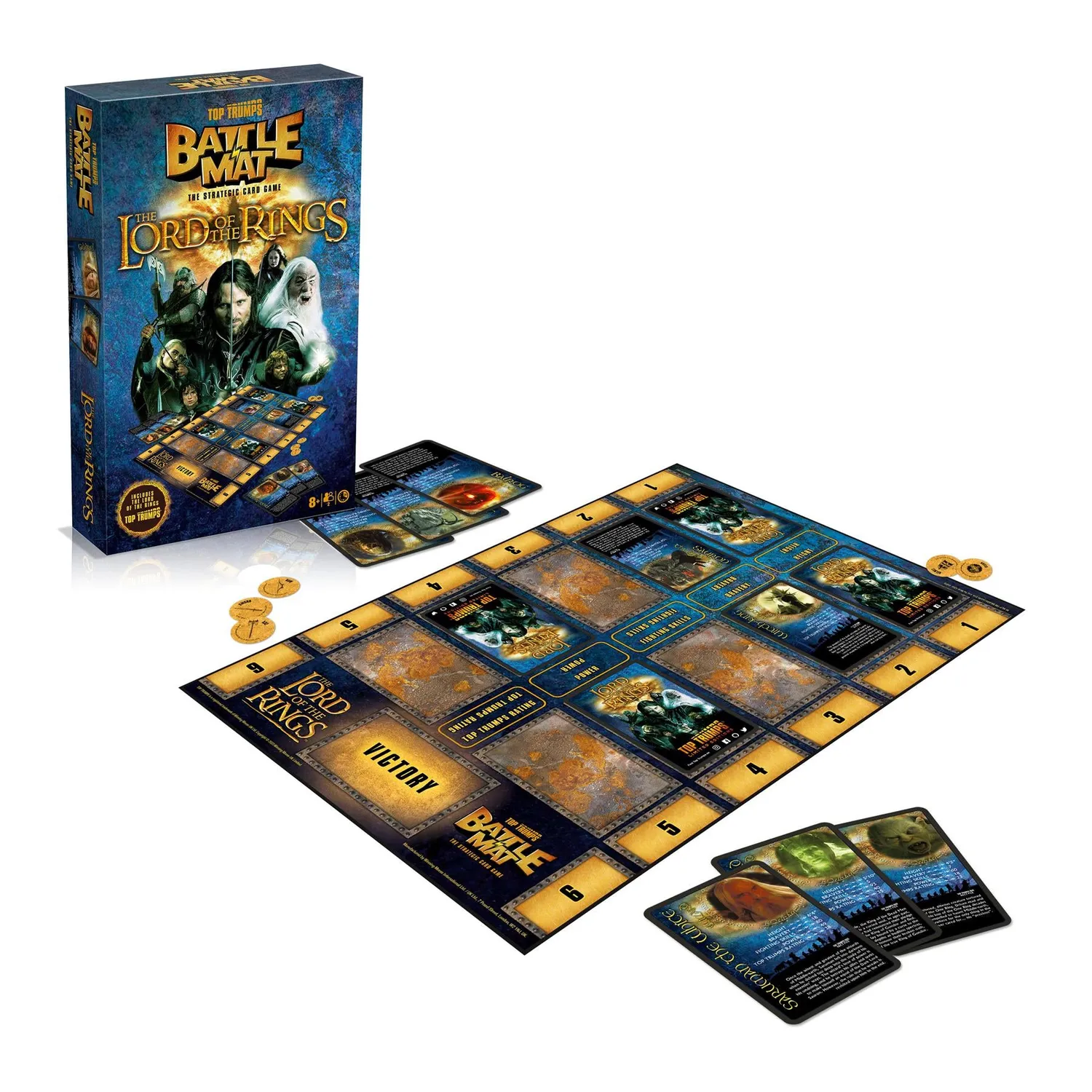 Top Trumps Battle Mat Lord of the Rings kaartspel speelmat