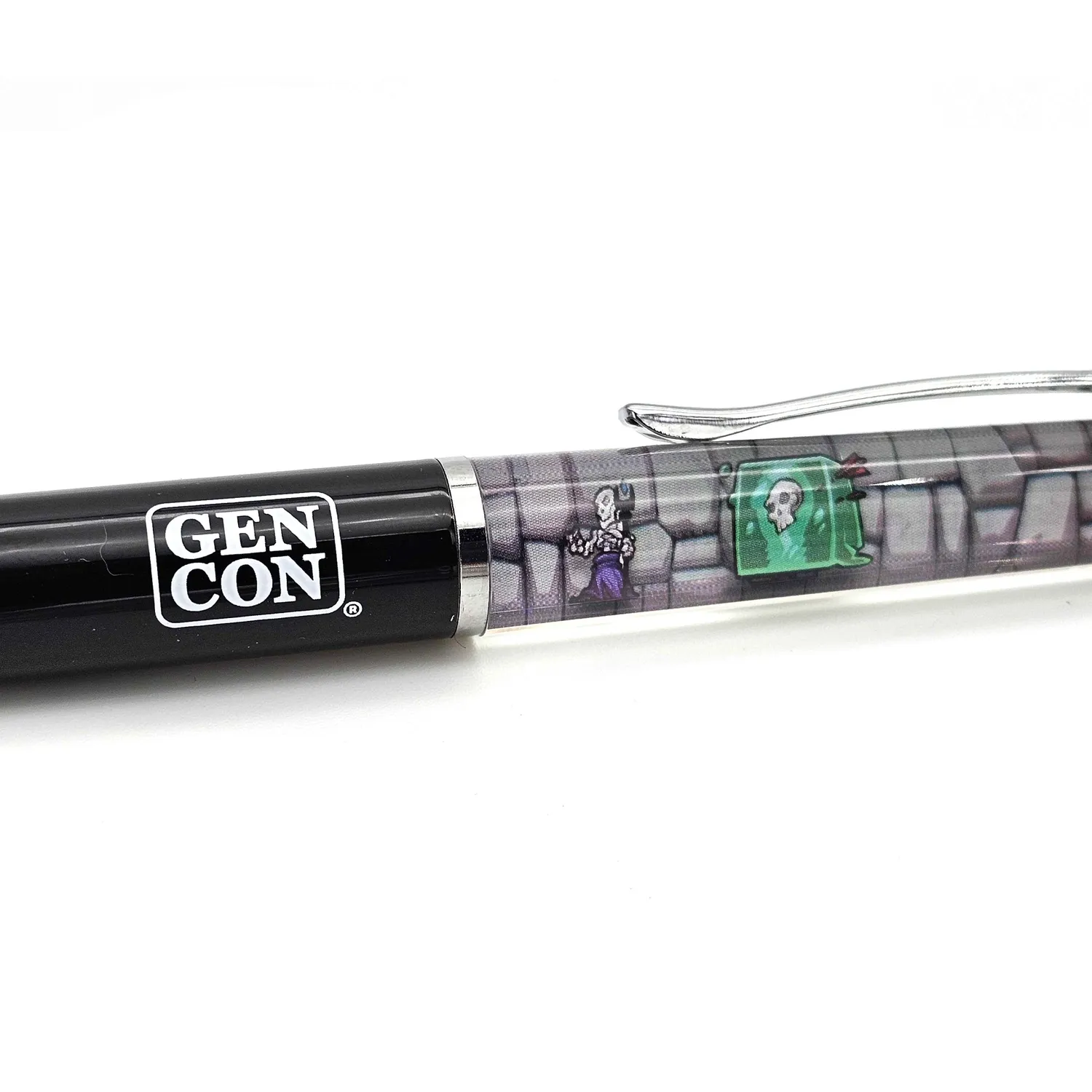Gen Con Gelatinous Cube drijvende pen zwart