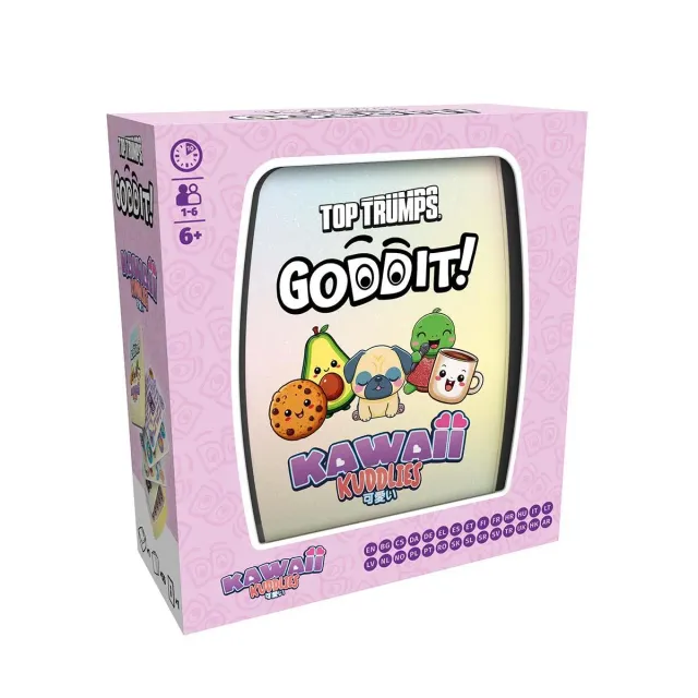 Goddit Kawaii puzzel kaartspel 55 kaarten 1-6 spelers