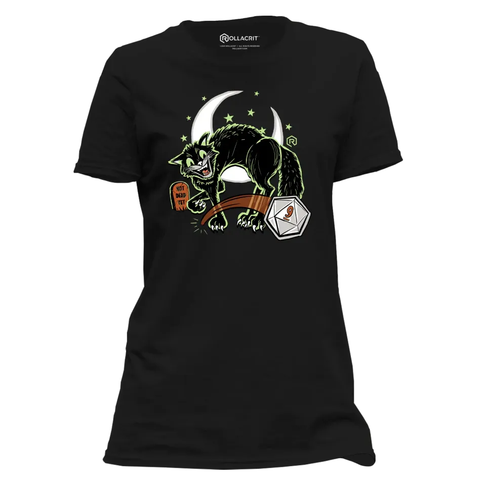 Roll A Crit Not Dead Yet Femme T-shirt relaxed