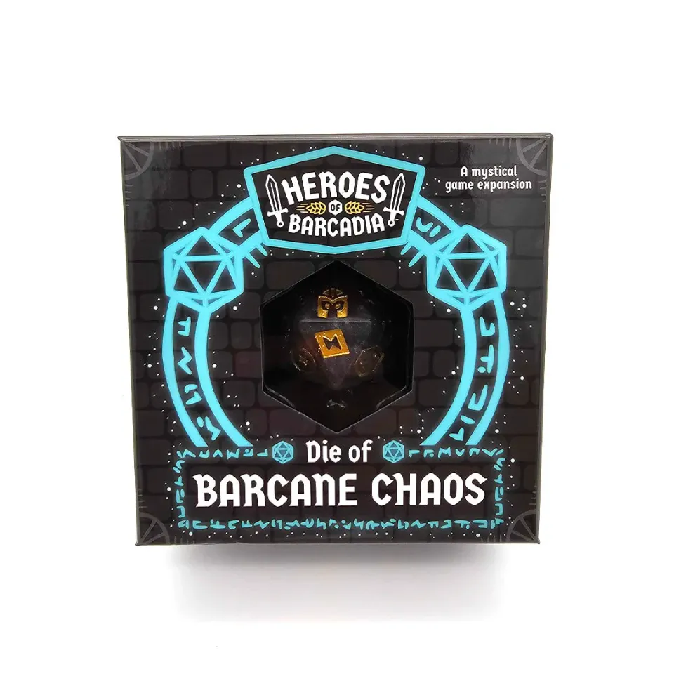 Roll A Crit Heroes of Barcadia Die of Barcane Chaos dobbelsteen uitbreiding