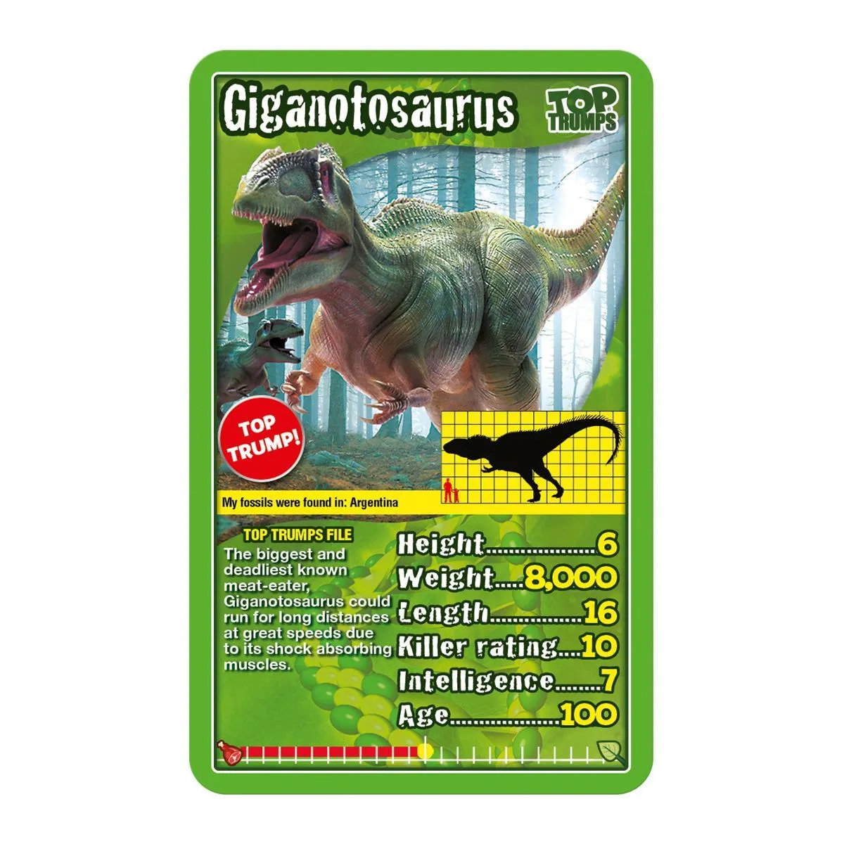Top Trumps Dinosaurs kaartspel 6+