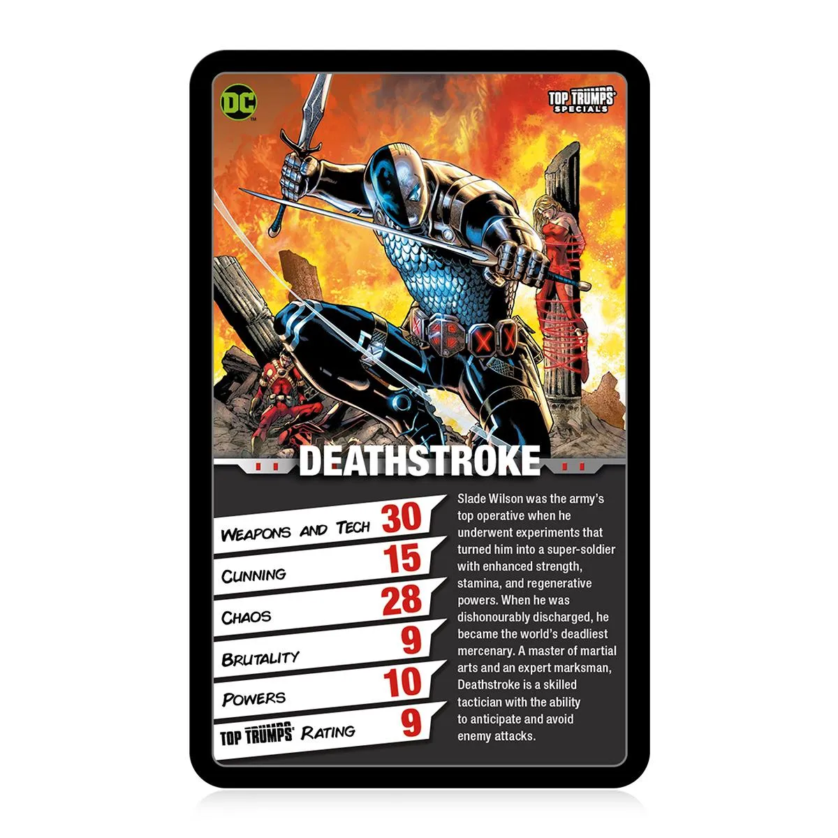 Top Trumps DC Super Villains kaartspel schurken