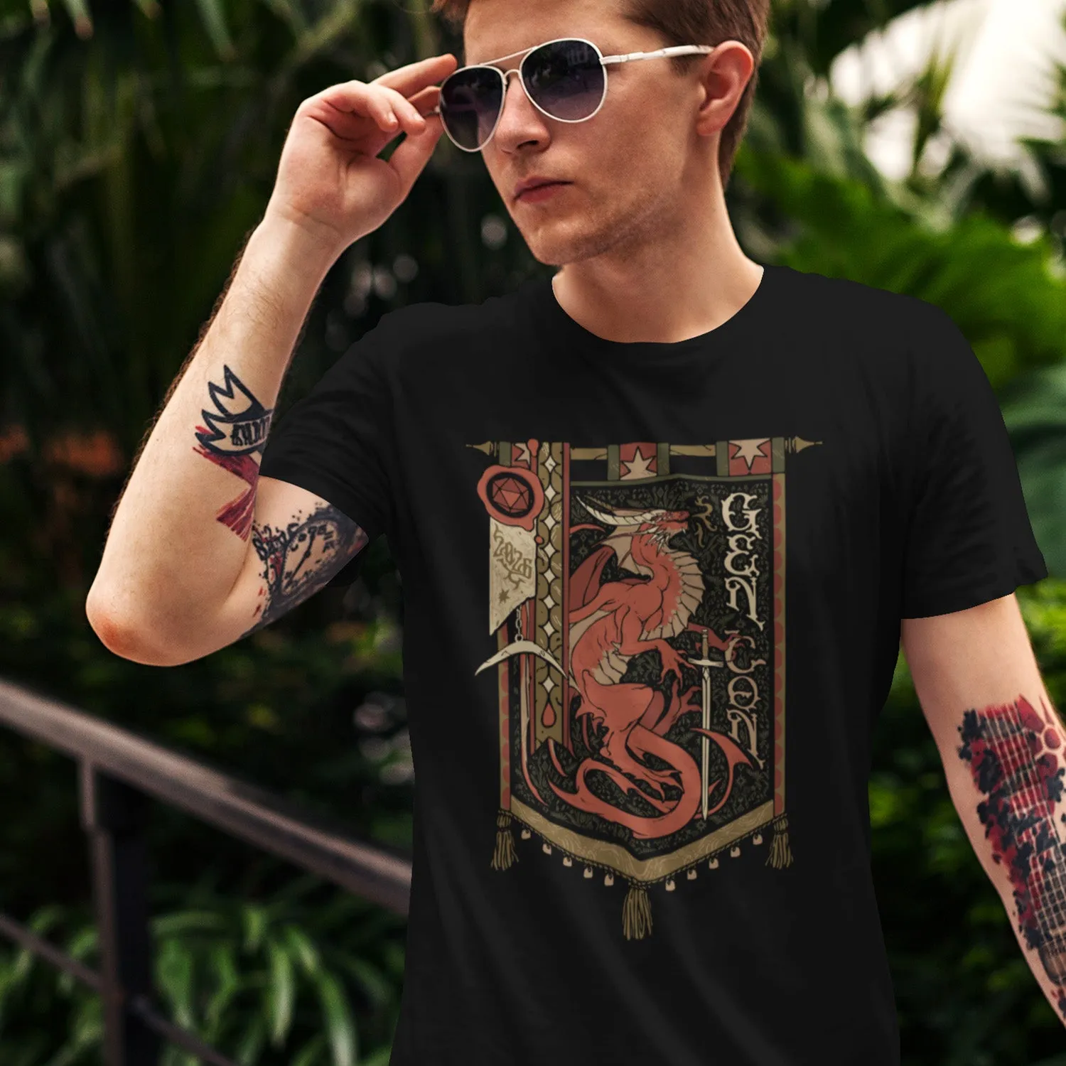 Roll A Crit House of Genevieve T-shirt Gen Con 2026 katoen