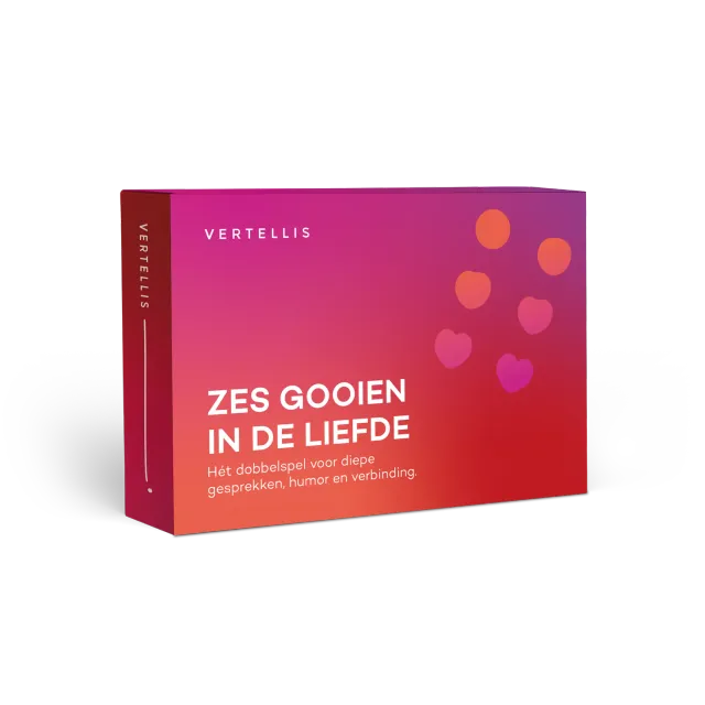 Vertellis Zes gooien in de liefde dobbelspel voor 2 spelers