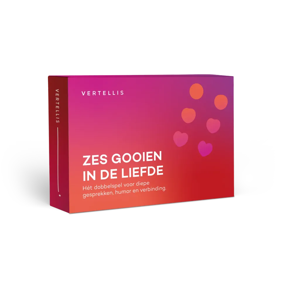 Vertellis Zes gooien in de liefde dobbelspel voor 2 spelers