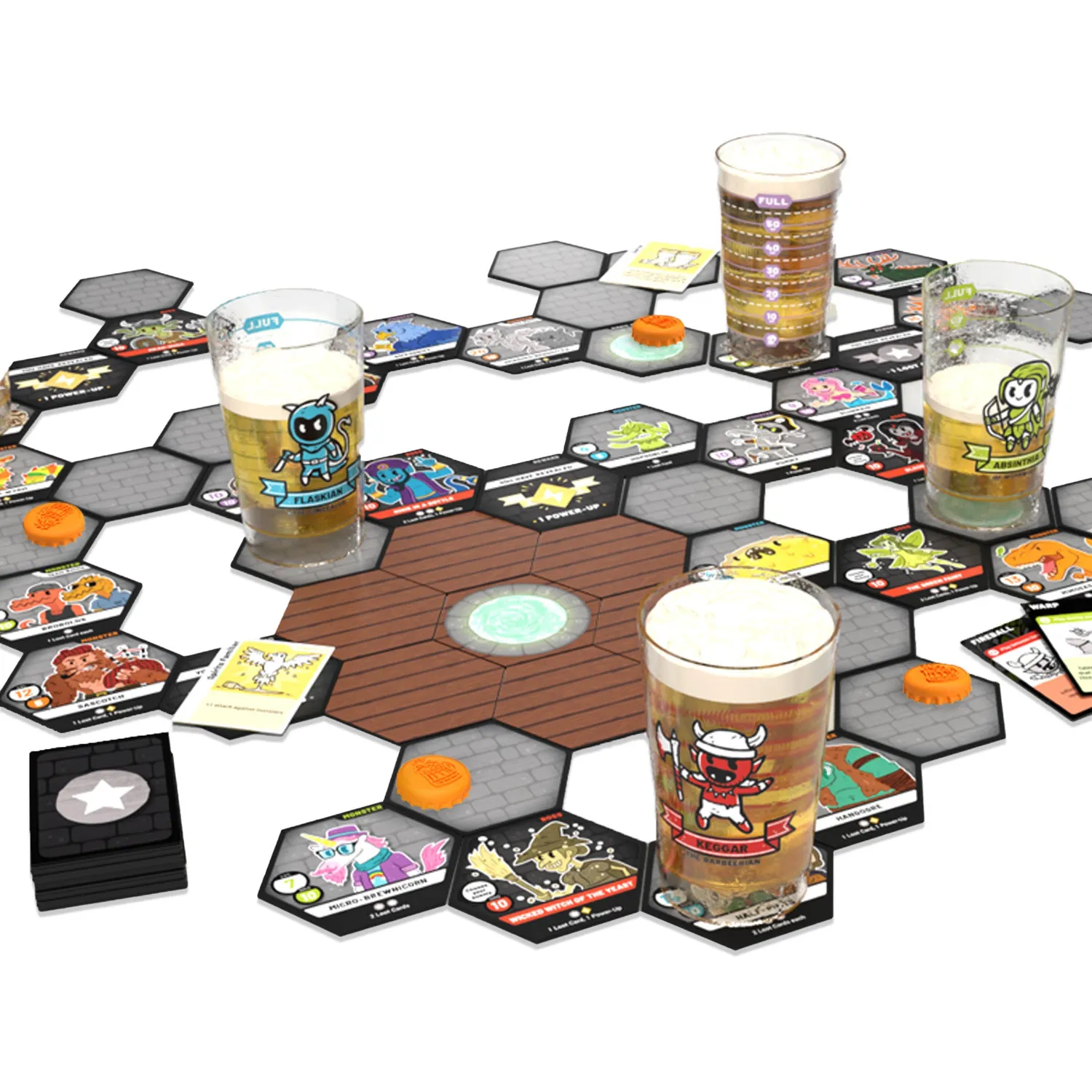 Roll A Crit Heroes of Barcadia Starter Content Bundle bordspel 8p