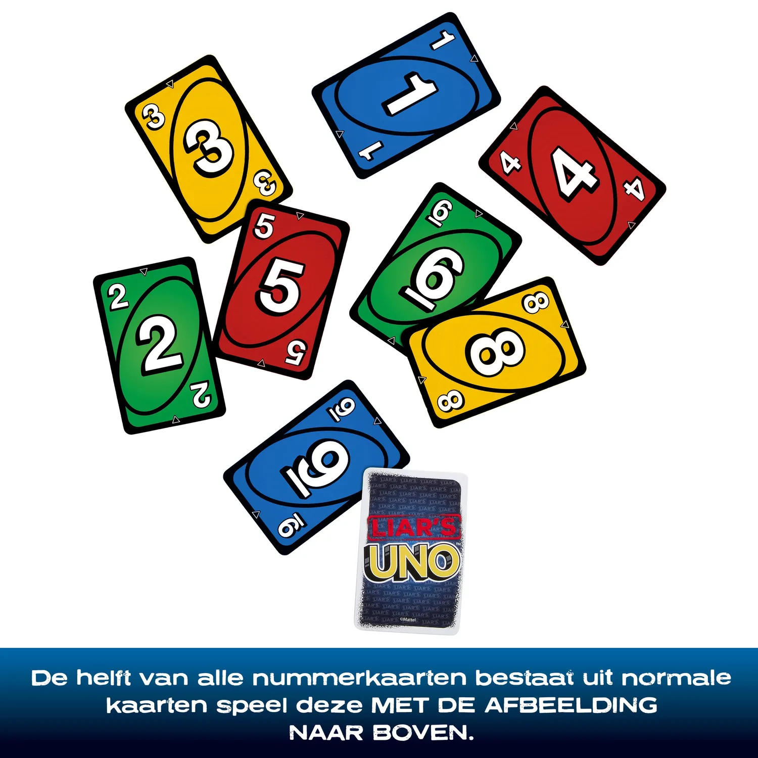 UNO Voor Bluffers kaartspel blufeditie families 7+