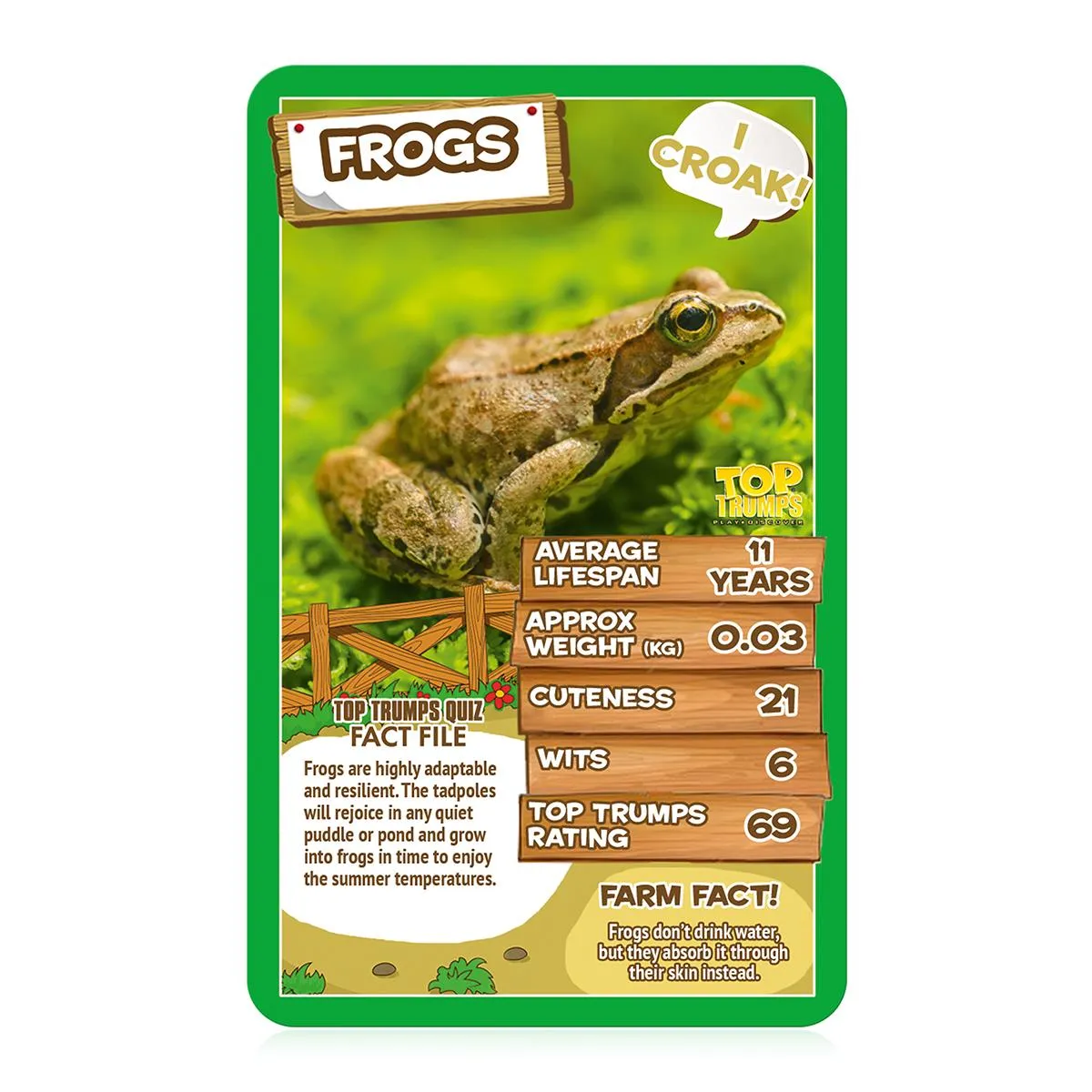 Top Trumps Farm Animals kaartspel boerderijdieren